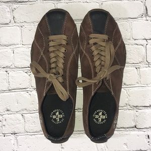 Dr. martens Brown Black leather shoe men size 10